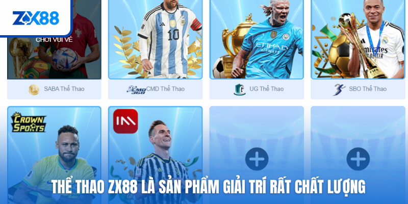 Thể Thao ZX88 là sản phẩm giải trí rất chất lượng