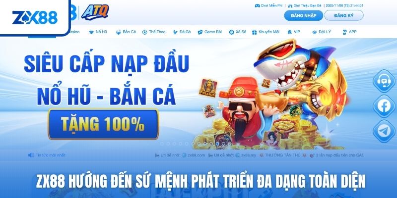 ZX88 hướng đến sứ mệnh phát triển đa dạng toàn diện 